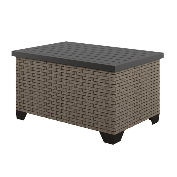 Sol 72 Outdoor™ Rochford 8 Piece Rattan Sectional Seating Group with